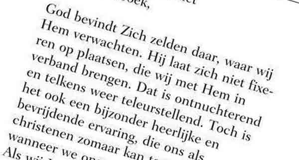 Het ontstaan van het dagtekstenboek